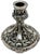 Silver Antique Fine & Beautiful Victorian Tiffany & Company Heavy Solid Cast Silverplate Candlesticks - A Pair For Sale - Image 8 of 18