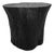 Organic Modern Black Natural Form Stump Stool / Side Table For Sale