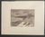 William Langston Lathrop (1859–1938) "Sou' Sou' East" etching on paper, signed and dated in the plate. Label on the back....
