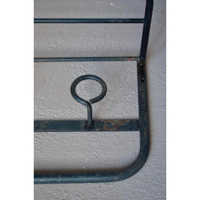 Modernist French Wall Coats Rack, 1950s For Sale - Image 6 of 9