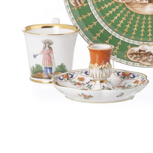 Dinnerware Set from the Vista Alegre Collectors Club, Set of 4 For Sale - Image 3 of 6
