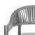 Textile Robert Stackable Rope Chair in Grey & Grey Cushion - a Pair For Sale - Image 7 of 10