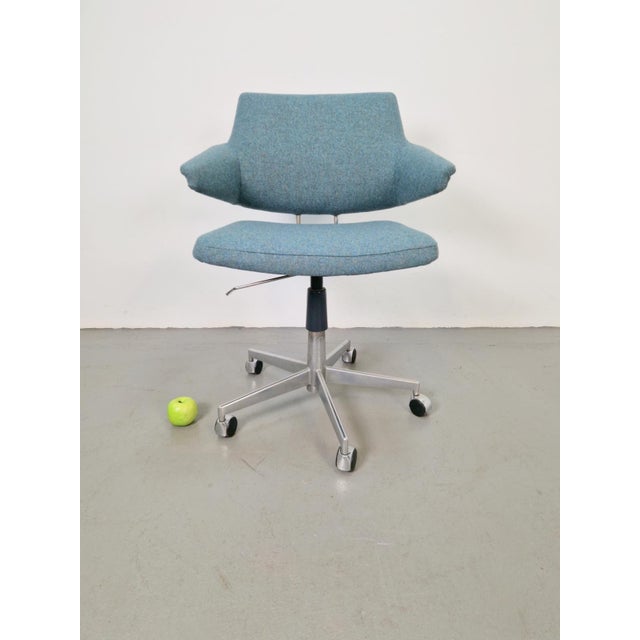 Blue Vintage Desk Chair by Jacob Jensen for Labofa Mobler, Denmark, 1960s For Sale - Image 8 of 14