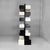 Italian Modern Modular Black and White Bookcase from Lips Vago, 1970s For Sale - Image 3 of 18