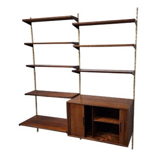 Rosewood Modular Shelf System by Kai Kristiansen for FM Møbler, Denmark, 1960s For Sale