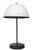 Graphic black and white dome top table lamp, in very good, clean, working, ready to use condition. Circa 1960/70's,...