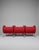 Red Virgola Red Chairs by Yaacov Kaufmann for Arflex, 1991, Set of 3 For Sale - Image 8 of 13