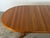 Danish Round Teak Extendable Dining Table by Glostrup Møbelfabrik, 1960s For Sale - Image 4 of 11