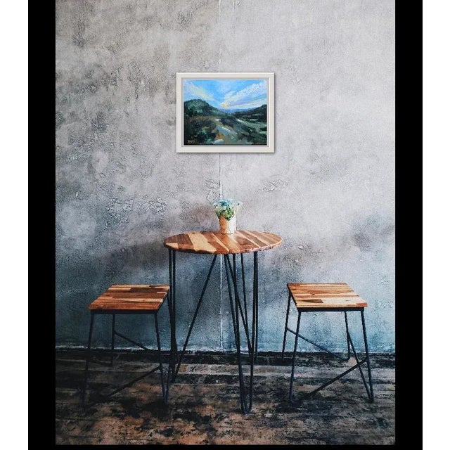 Desert Sunset Contemporary Modern Oil Painting For Sale - Image 12 of 12