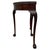 20th Century Edwardian English Mahogany Demi-Lune Card Table, 1890s For Sale - Image 12 of 13
