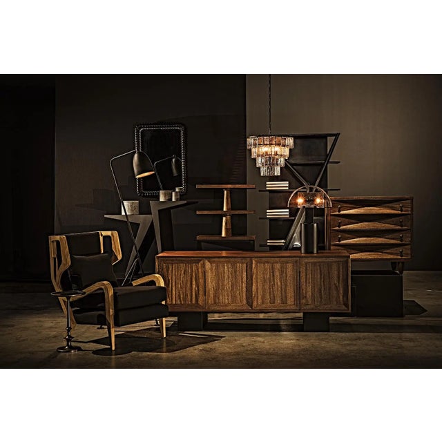 Vetra Bookcase, Hand Rubbed Black For Sale In Los Angeles - Image 6 of 6