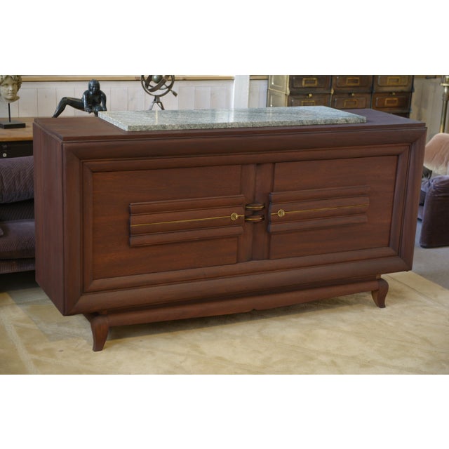 Mid-Century Mahogany Sideboard, 1950s For Sale - Image 11 of 12