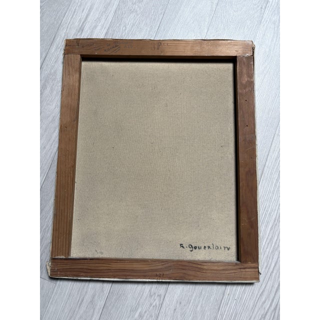 Antique Original Painting Portrait, Woman in Paris, Concorde signed This piece has an attribution mark, I am sure that it...