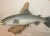 Figurative Vintage Handmade Eg Carved Wood Silver Wall Fish Mount Trophy Sculpture For Sale - Image 3 of 16