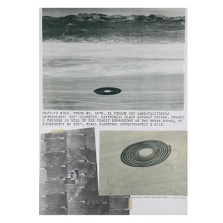 Dennis Oppenheim - Devil's Hole Lithograph For Sale