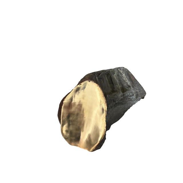 Gold Enrico Donati, Enrico Donati Abstract Expressionist Brutalist Bronze Sculpture Surrealist Art For Sale - Image 8 of 18