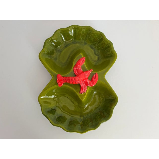 Ceramic Lobster Platter, California Pottery, 1970 For Sale - Image 10 of 11