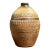 Vintage Original Studio Pottery Ribbed Vase For Sale