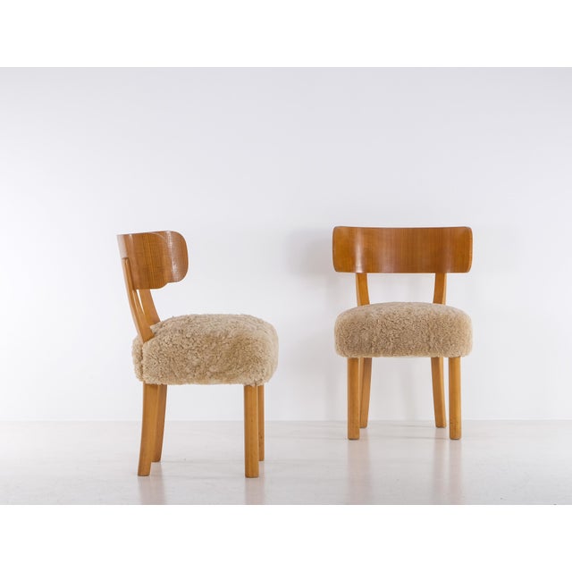 Set of Birka Chairs attributed to Nordic Company by Axel-Einar Hjorth for Nordiska Kompaniet, 1930s For Sale - Image 15 of 16