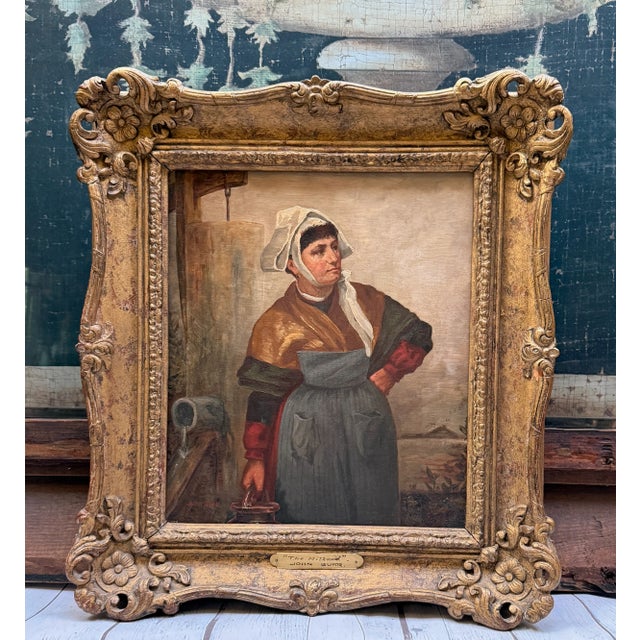English Late 19th Century Scottish Artist, John Burr (1831-1893) O/C Painting For Sale - Image 3 of 10