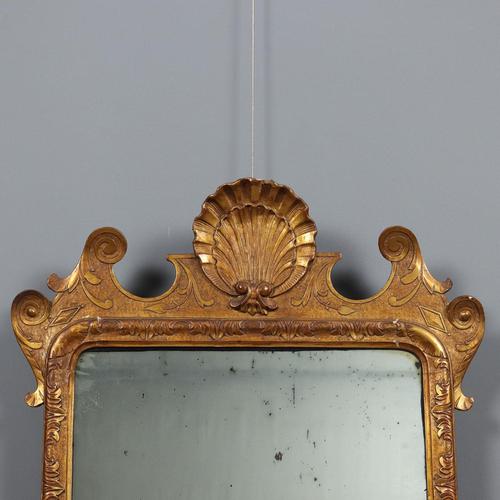 Italian Mirror in Carved and Gilded Wood For Sale - Image 3 of 13