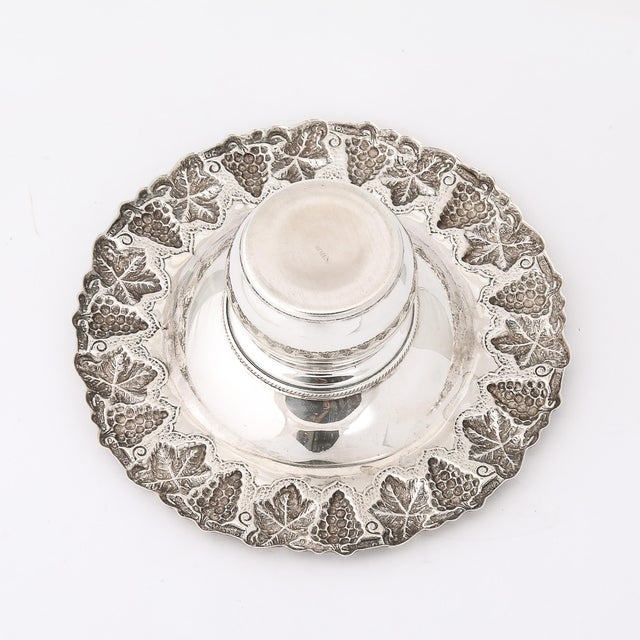 Mid-Century Modernist Sterling Silver Grape & Vine Motif Mayim Achronim For Sale - Image 17 of 17