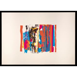 Nicola Simbari, The Shower, Original Screen Print, 1976 For Sale