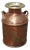 Antique Copper Milk Can by Lakeville Creamery Company 1898 for Ernest Swift Lh10 For Sale