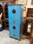 Chinese Inspired Cerulean Wedding Cabinet For Sale In San Francisco - Image 6 of 12