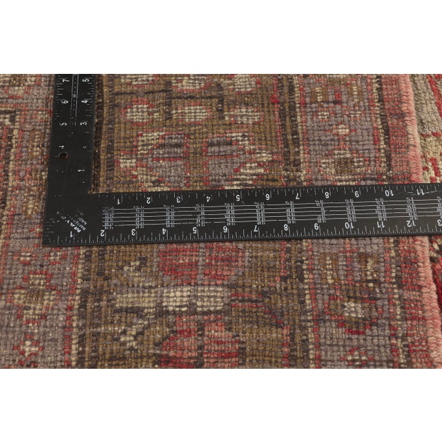 Textile Vintage Turkish Oushak Rug - 05'01 X 11'04 For Sale - Image 7 of 11