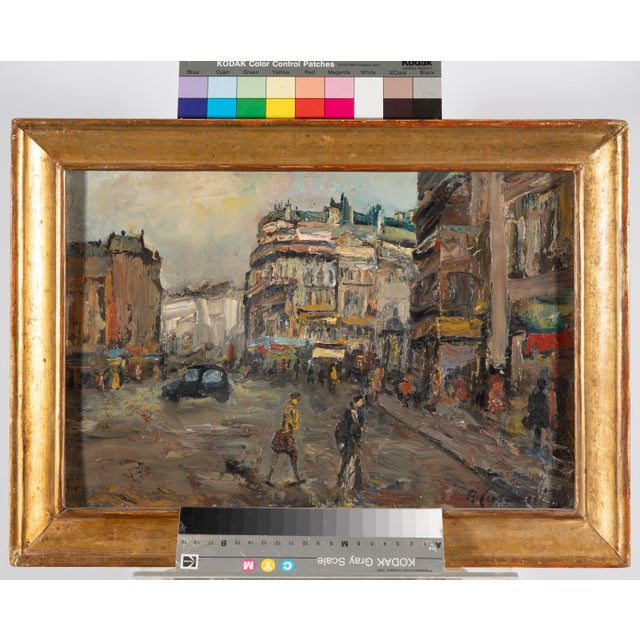 Adolfo Carducci, Paris Street Scene, Oil Painting For Sale - Image 14 of 15