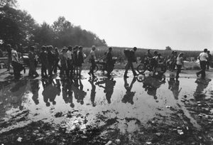 (after) Fred Mcdarrah, Original Fred Mcdarrah Press Photograph 1960's Woodstock Music Festival Photo, 1969