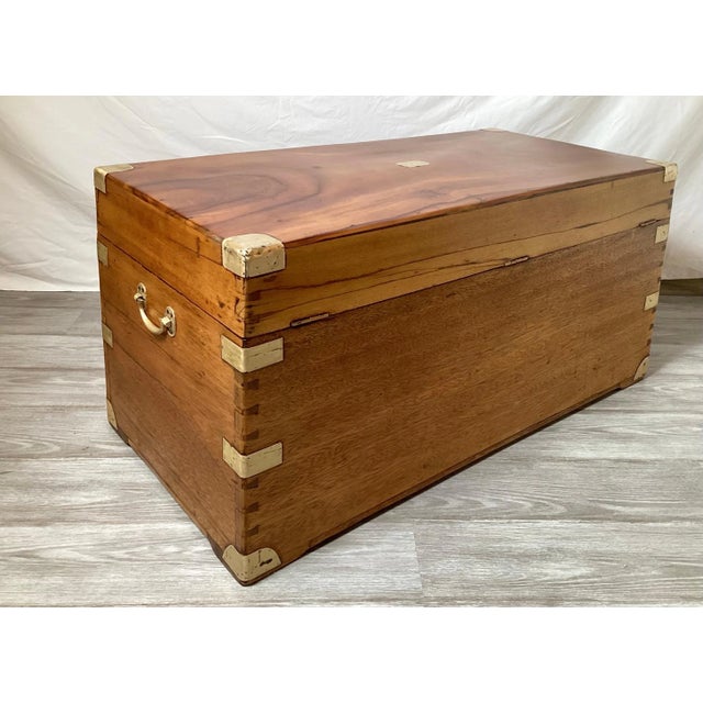 Mid-19th Century, Campaign Camphor Chest For Sale In Philadelphia - Image 6 of 11