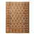 Antique Agra Geometric Beige Brown Wool Rug 12681 For Sale