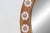 1990s Large Teak Mother of Pearl Inlay Round Mirror For Sale - Image 5 of 8