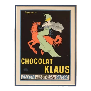 1946 French Advertisement Poster - Chocolat Klaus, (Matted)