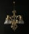 Antique Art Nouveau Chandelier in Brass and Bronze, 1890s For Sale - Image 11 of 13
