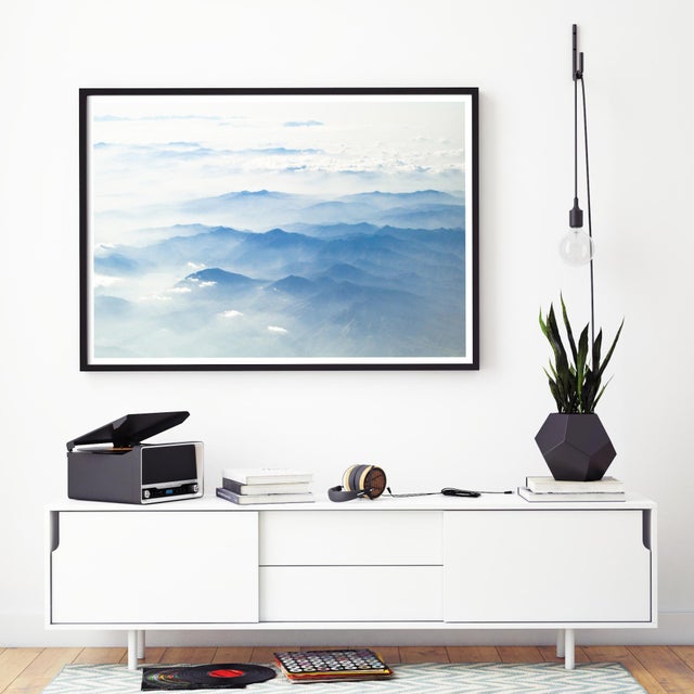 'Somewhere Over Honshu' Contemporary Minimalist Japanese Landscape Photograph, 40 X 30" Fine Art Print For Sale - Image 4 of 7