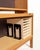 Scandinavian Oak Bookcase with Shutter, 1960s For Sale - Image 11 of 12