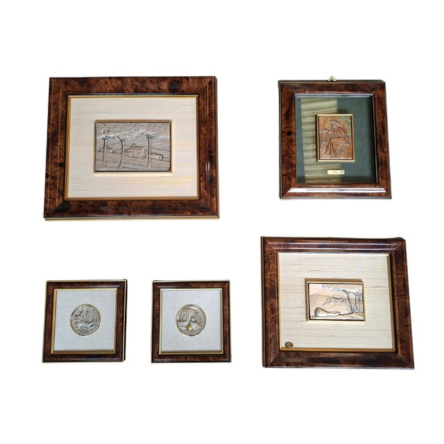 925 Silver Artworks by Ottaviani / Valenti / Mida, 1980s, Set of 5 For Sale - Image 12 of 12