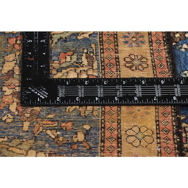 Antique Persian Sarouk Rug - 02'07 X 04'08 For Sale In Dallas - Image 6 of 9