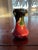 Sumida Gawa Vase that looks pretty interesting with a full figure of a lady in the vase and only her head coming out of...