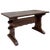 19th Century Belgian Oak Trestle Table For Sale - Image 12 of 12