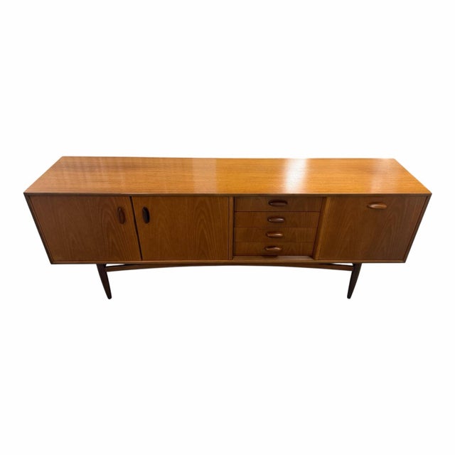 Mid-Century Modern 1960s G Plan Brasilia Teak Sideboard by Victor B. Wilkins For Sale - Image 3 of 10