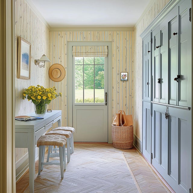 White That One Vintage Table Cloth - Abstract Floral Still Life Mixed Media Original Artwork by Kellie Newsome For Sale - Image 8 of 9