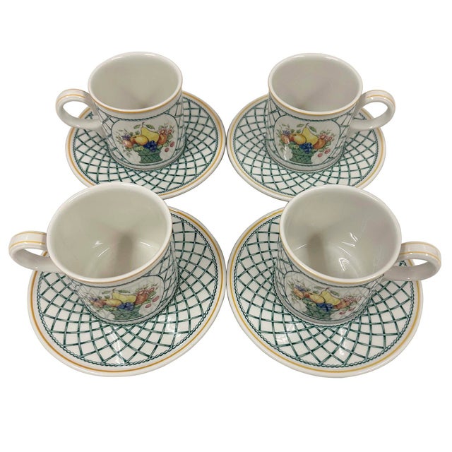 Basket by Villeroy and Boch is a striking dinnerware pattern featuring a charming fruit basket design accentuated with a...
