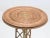 Side Table Wrought Iron Rattan Whimsical Jean Royere Inspired For Sale - Image 4 of 5