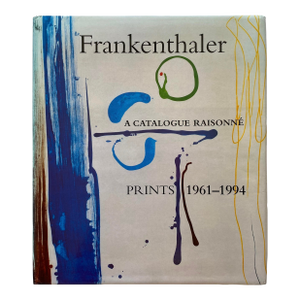 Helen Frankenthaler Vintage 1996 1st Edition " Catalogue Raisonne Prints 1961-1994 " Abstract Expressionist Lithograph Print Large Hardcover Art Book
