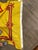 This is a late 20th century vintage Scotland flag. It has a red lion and a border on a gold field. It has metal rings easy...