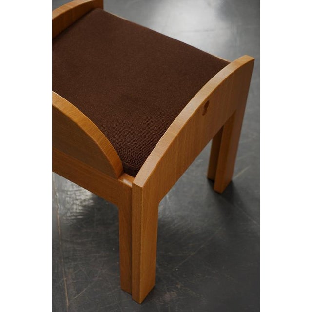 Wooden Architectural Stool, 1970s For Sale - Image 17 of 18